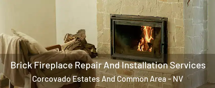 Brick Fireplace Repair And Installation Services Corcovado Estates And Common Area - NV