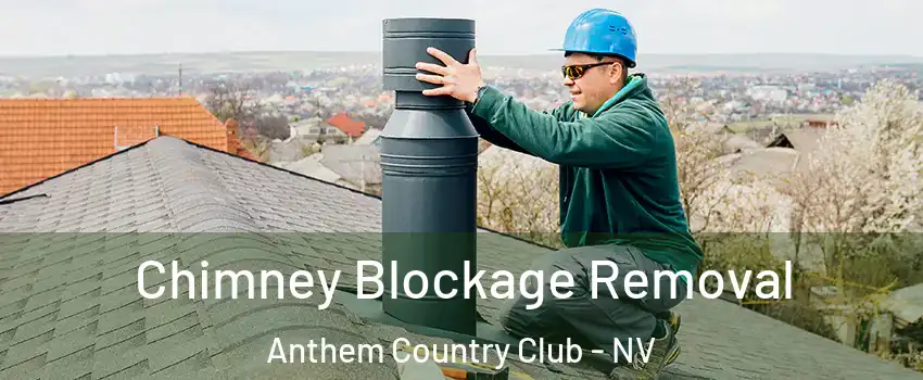 Chimney Blockage Removal Anthem Country Club - NV