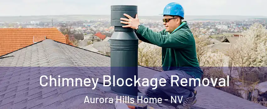 Chimney Blockage Removal Aurora Hills Home - NV