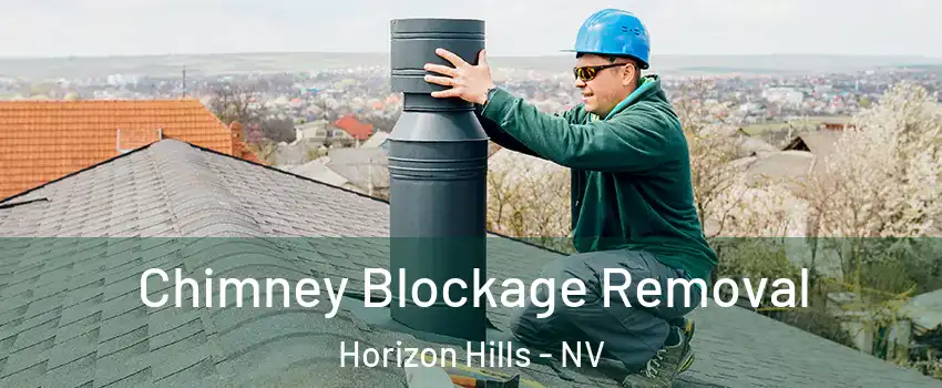 Chimney Blockage Removal Horizon Hills - NV