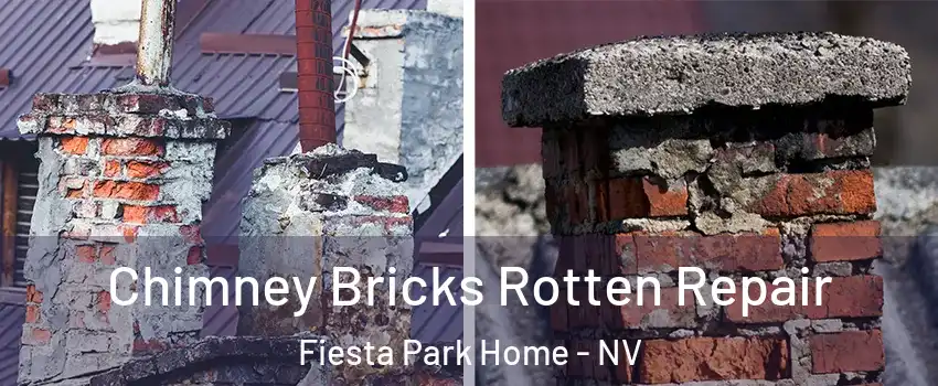 Chimney Bricks Rotten Repair Fiesta Park Home - NV