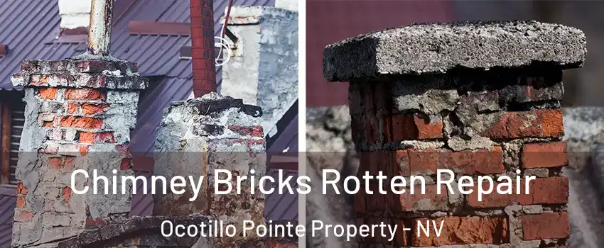 Chimney Bricks Rotten Repair Ocotillo Pointe Property - NV