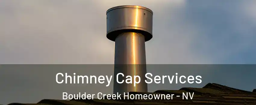 Chimney Cap Services Boulder Creek Homeowner - NV