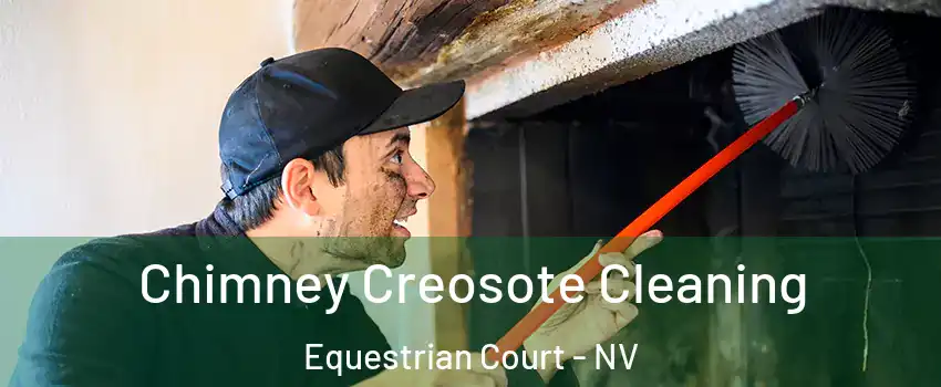 Chimney Creosote Cleaning Equestrian Court - NV