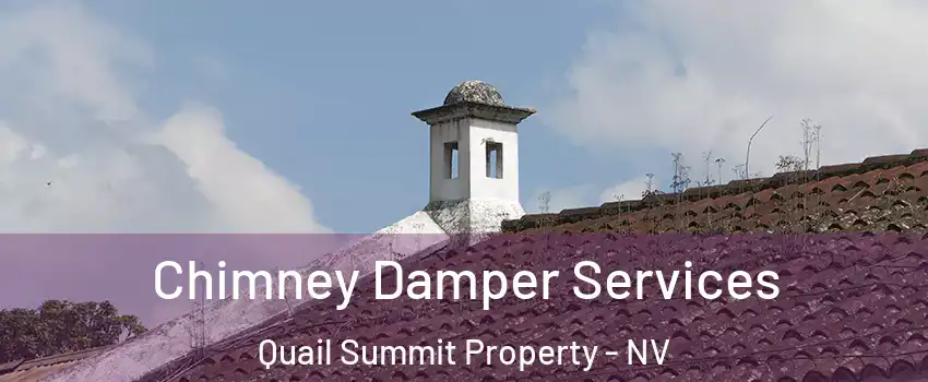 Chimney Damper Services Quail Summit Property - NV