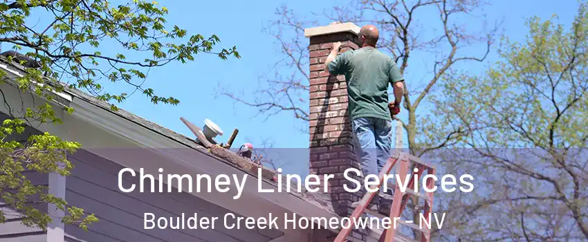 Chimney Liner Services Boulder Creek Homeowner - NV