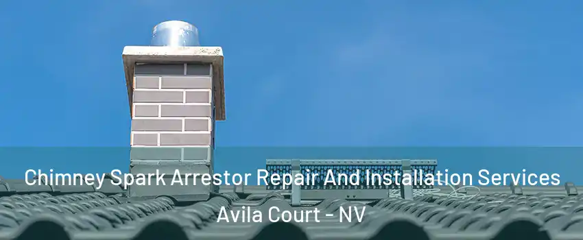 Chimney Spark Arrestor Repair And Installation Services Avila Court - NV