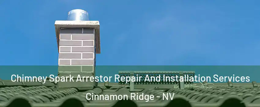 Chimney Spark Arrestor Repair And Installation Services Cinnamon Ridge - NV