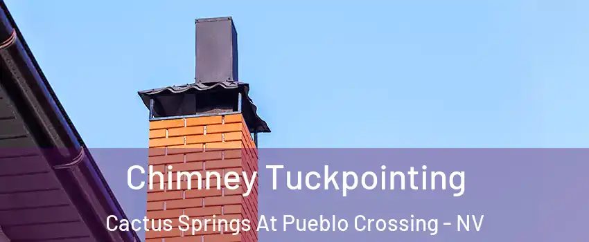 Chimney Tuckpointing Cactus Springs At Pueblo Crossing - NV