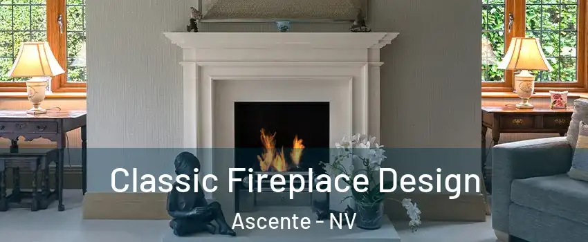 Classic Fireplace Design Ascente - NV