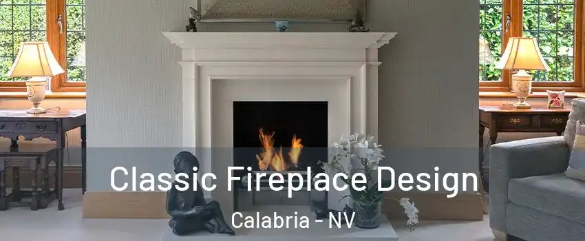 Classic Fireplace Design Calabria - NV