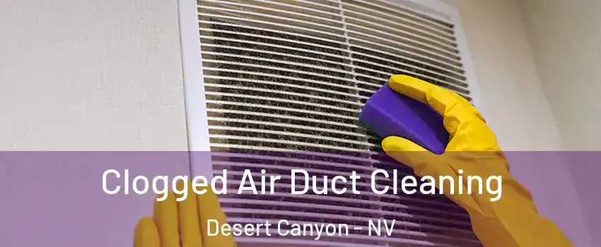 Clogged Air Duct Cleaning Desert Canyon - NV