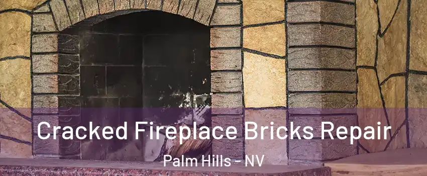 Cracked Fireplace Bricks Repair Palm Hills - NV