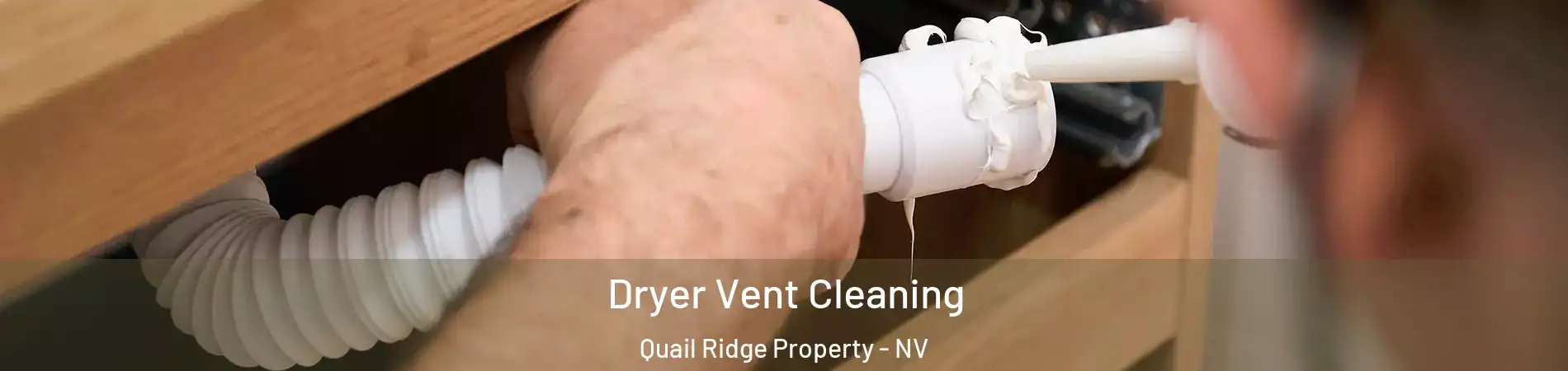 Dryer Vent Cleaning Quail Ridge Property - NV