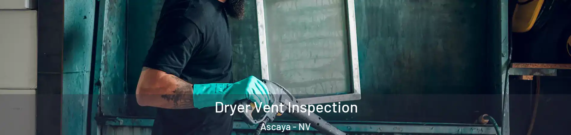 Dryer Vent Inspection Ascaya - NV