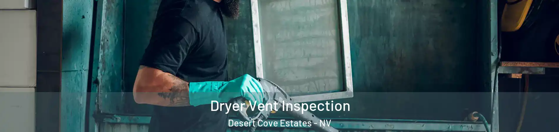 Dryer Vent Inspection Desert Cove Estates - NV