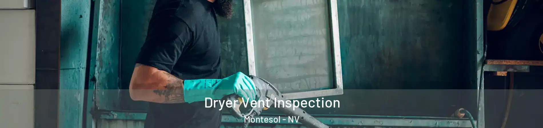 Dryer Vent Inspection Montesol - NV