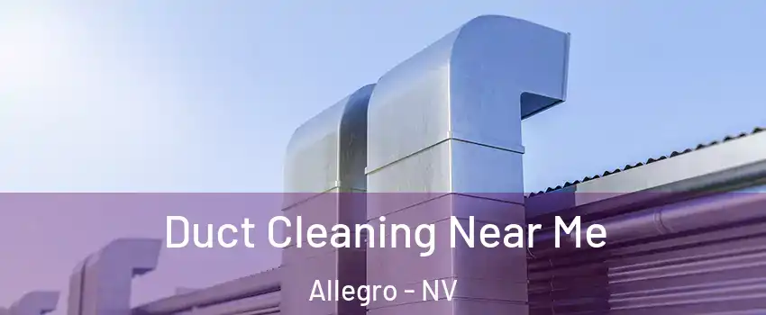 Duct Cleaning Near Me Allegro - NV