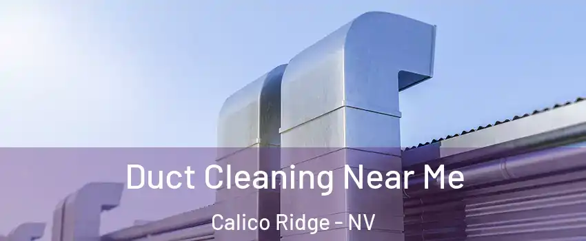 Duct Cleaning Near Me Calico Ridge - NV