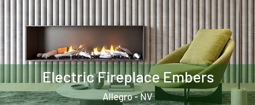 Electric Fireplace Embers Allegro - NV