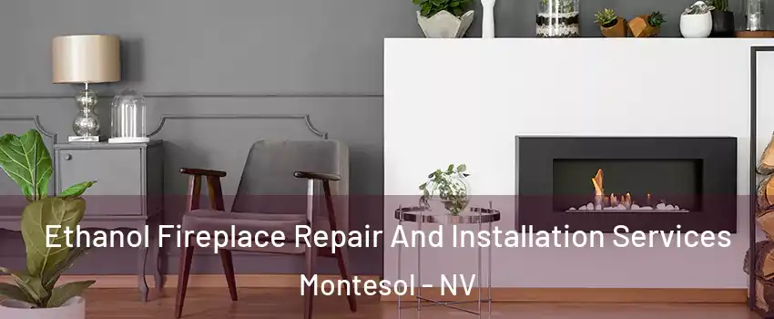 Ethanol Fireplace Repair And Installation Services Montesol - NV