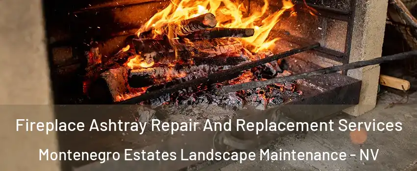 Fireplace Ashtray Repair And Replacement Services Montenegro Estates Landscape Maintenance - NV