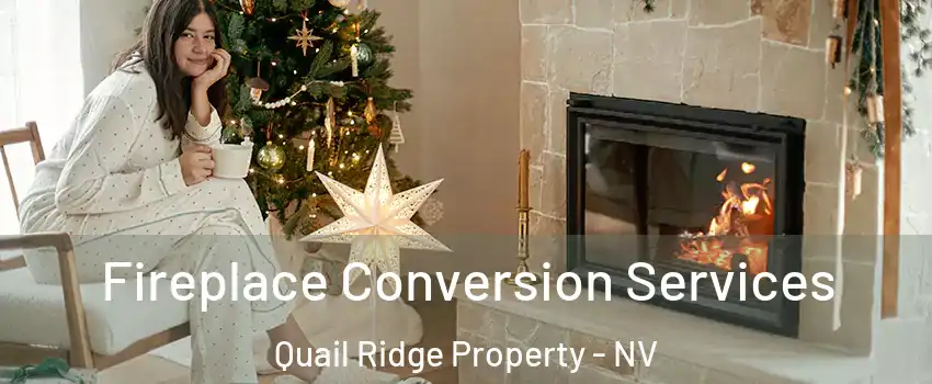 Fireplace Conversion Services Quail Ridge Property - NV