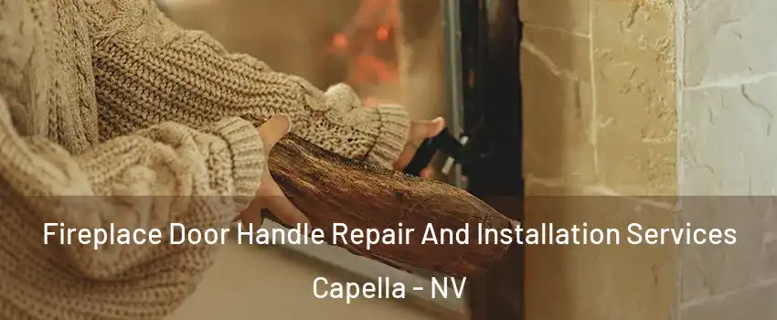 Fireplace Door Handle Repair And Installation Services Capella - NV