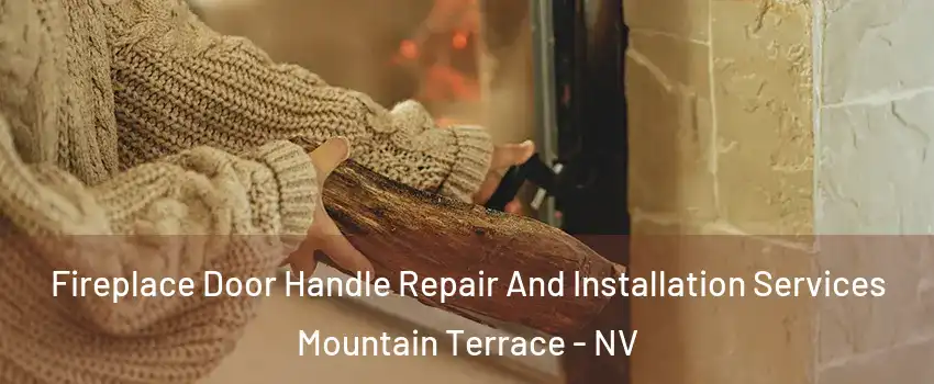 Fireplace Door Handle Repair And Installation Services Mountain Terrace - NV