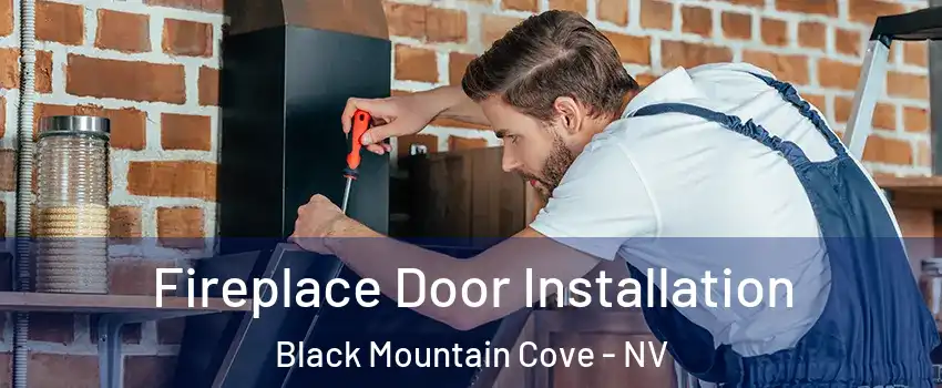 Fireplace Door Installation Black Mountain Cove - NV