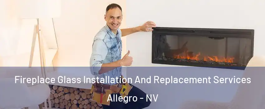 Fireplace Glass Installation And Replacement Services Allegro - NV