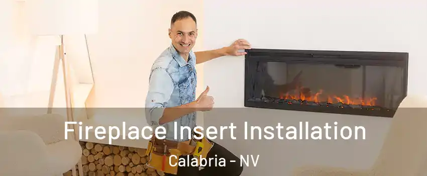 Fireplace Insert Installation Calabria - NV