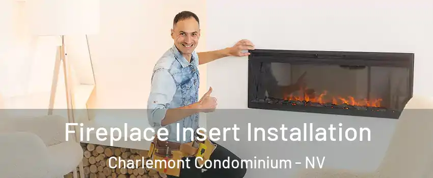 Fireplace Insert Installation Charlemont Condominium - NV