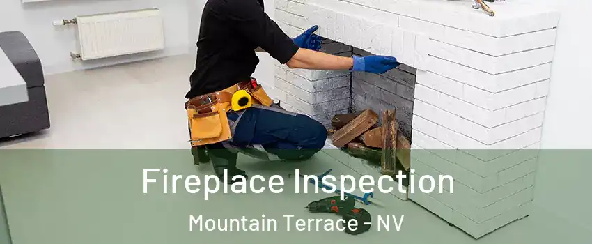 Fireplace Inspection Mountain Terrace - NV