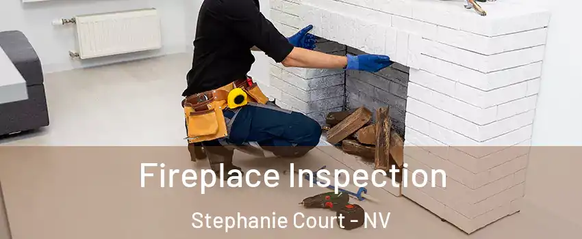 Fireplace Inspection Stephanie Court - NV