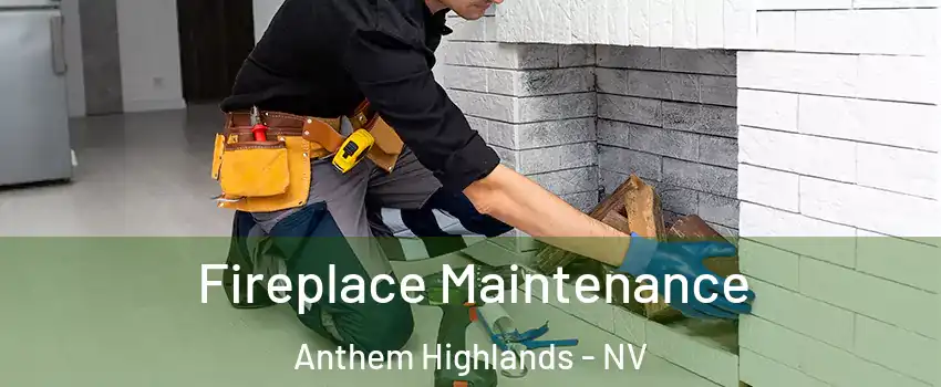 Fireplace Maintenance Anthem Highlands - NV