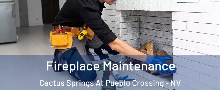 Fireplace Maintenance Cactus Springs At Pueblo Crossing - NV