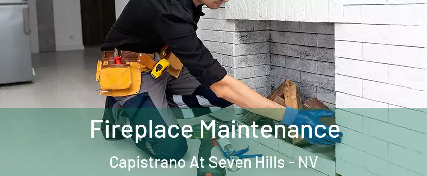 Fireplace Maintenance Capistrano At Seven Hills - NV