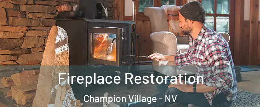 Fireplace Restoration Champion Village - NV