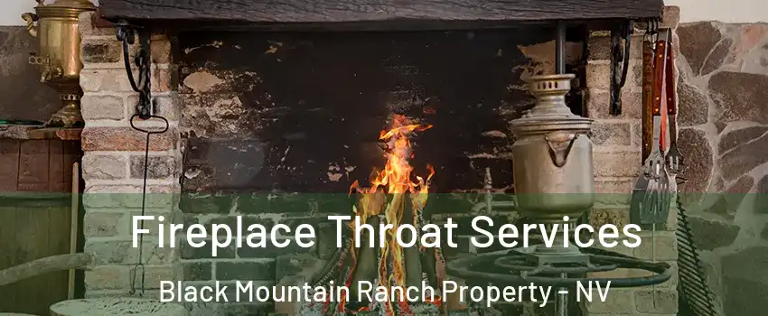 Fireplace Throat Services Black Mountain Ranch Property - NV