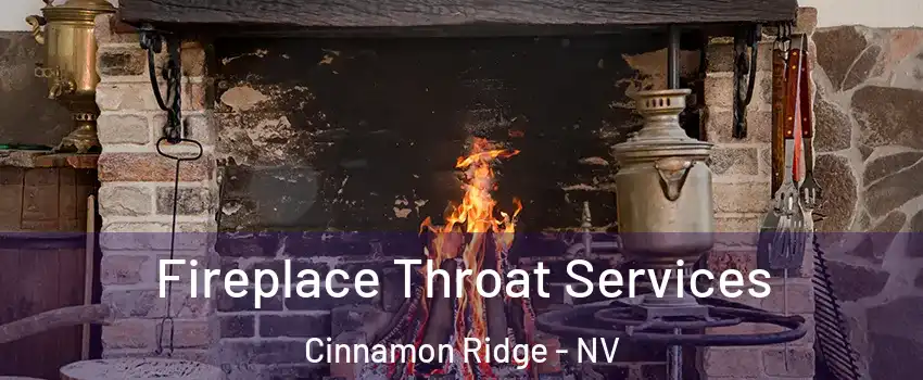 Fireplace Throat Services Cinnamon Ridge - NV