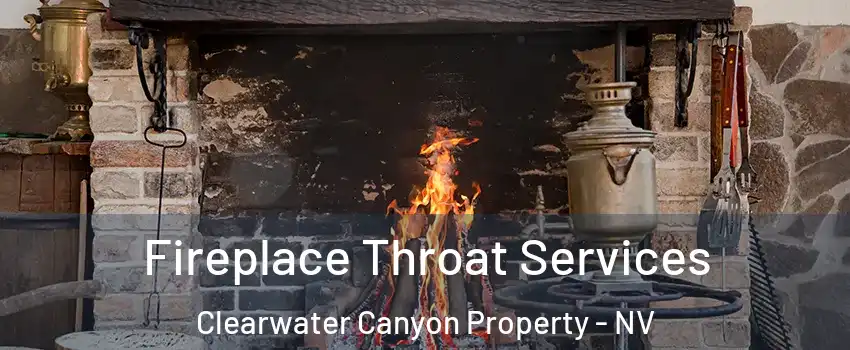 Fireplace Throat Services Clearwater Canyon Property - NV