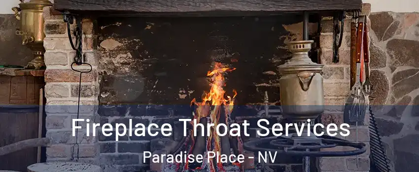 Fireplace Throat Services Paradise Place - NV