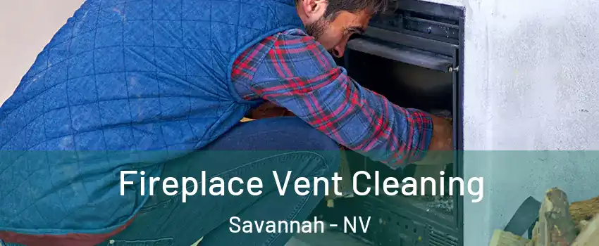 Fireplace Vent Cleaning Savannah - NV