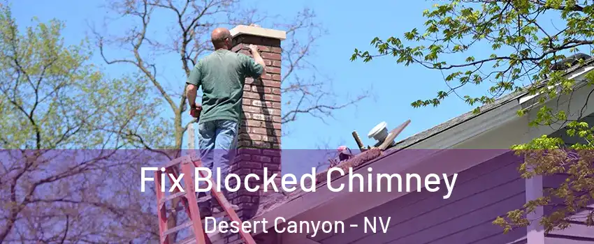 Fix Blocked Chimney Desert Canyon - NV