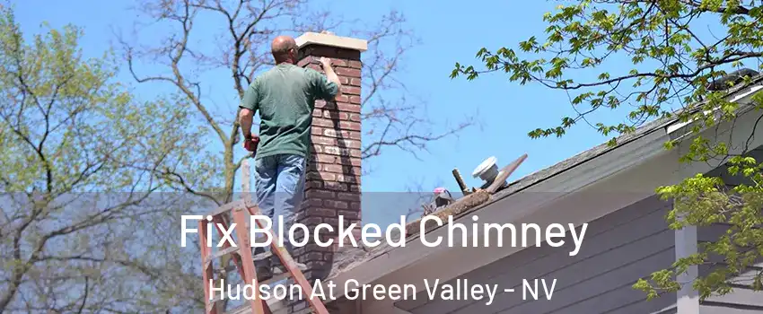 Fix Blocked Chimney Hudson At Green Valley - NV