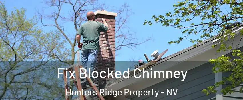 Fix Blocked Chimney Hunters Ridge Property - NV