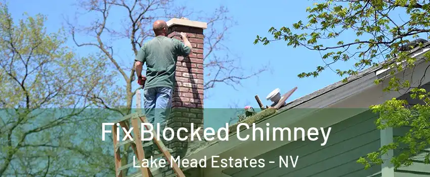 Fix Blocked Chimney Lake Mead Estates - NV