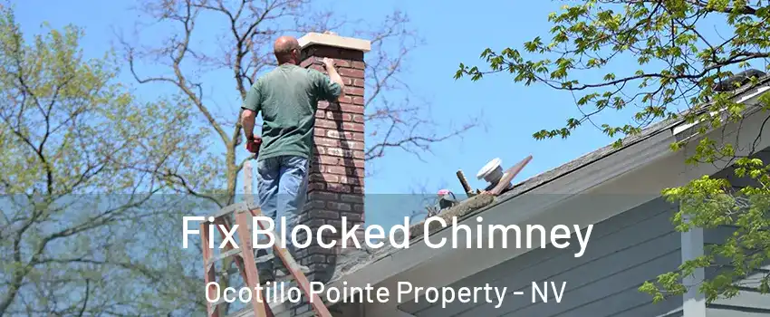 Fix Blocked Chimney Ocotillo Pointe Property - NV