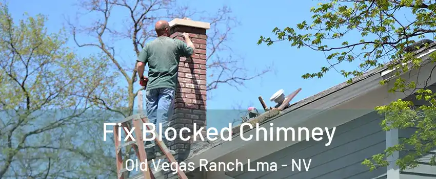 Fix Blocked Chimney Old Vegas Ranch Lma - NV